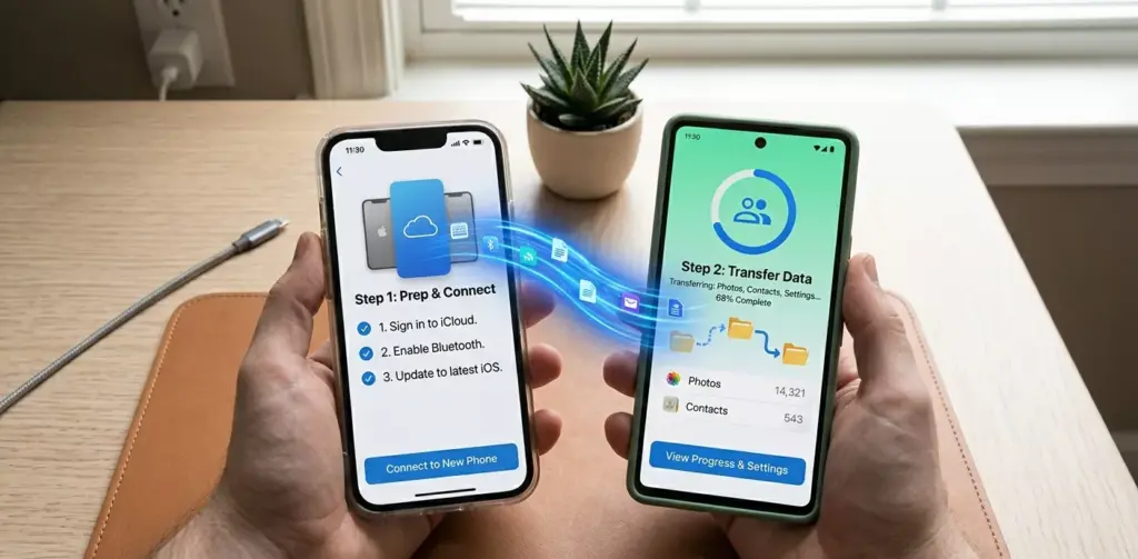 How to Transfer Data from old Iphone to New