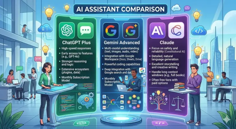 ChatGPT Plus vs Gemini Advanced vs Claude Pro: Which Is Worth Paying For?
