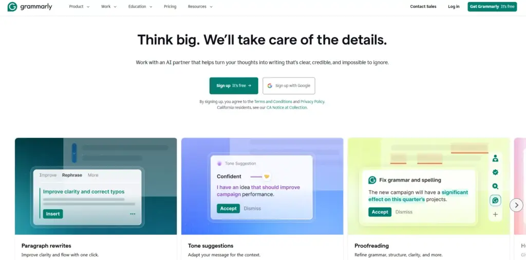 Grammarly vs QuillBot vs ChatGPT