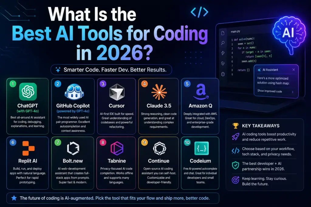 What Is the Best AI Tools for Coding in 2026
