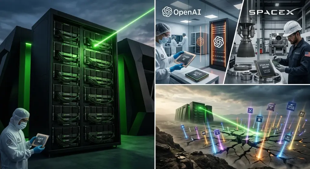 Open to Spacex is building their own chips