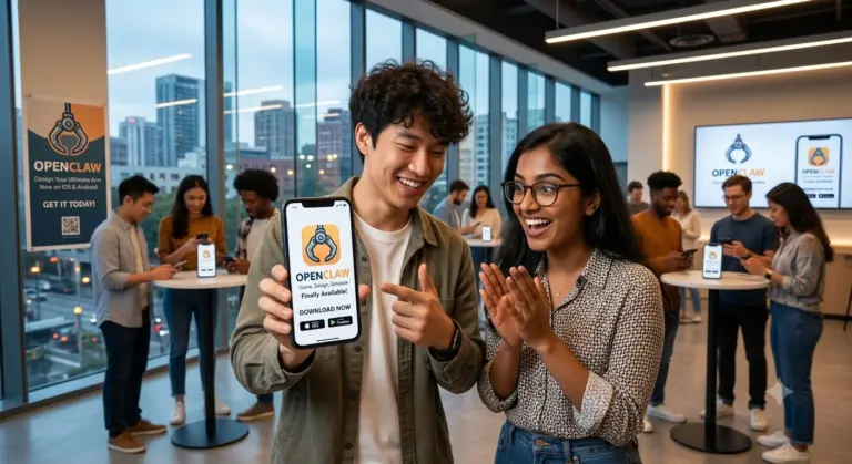 OpenClaw is available on Android and iOS