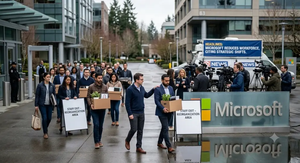 Microsoft lays off nearly 5000 Employees