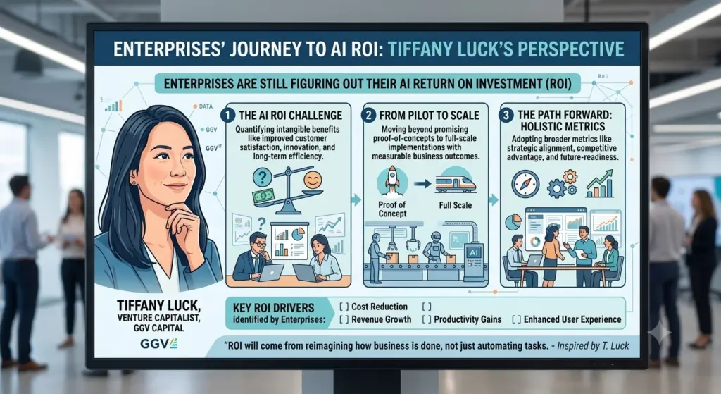 Tiffany Luck Says Enterprises Are Still Figuring Out Their AI ROI 1 Enterprises are still figuring out their Ai Roi