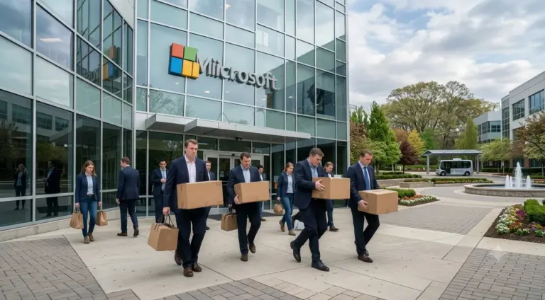 Microsoft lays off nearly 5000 Employees