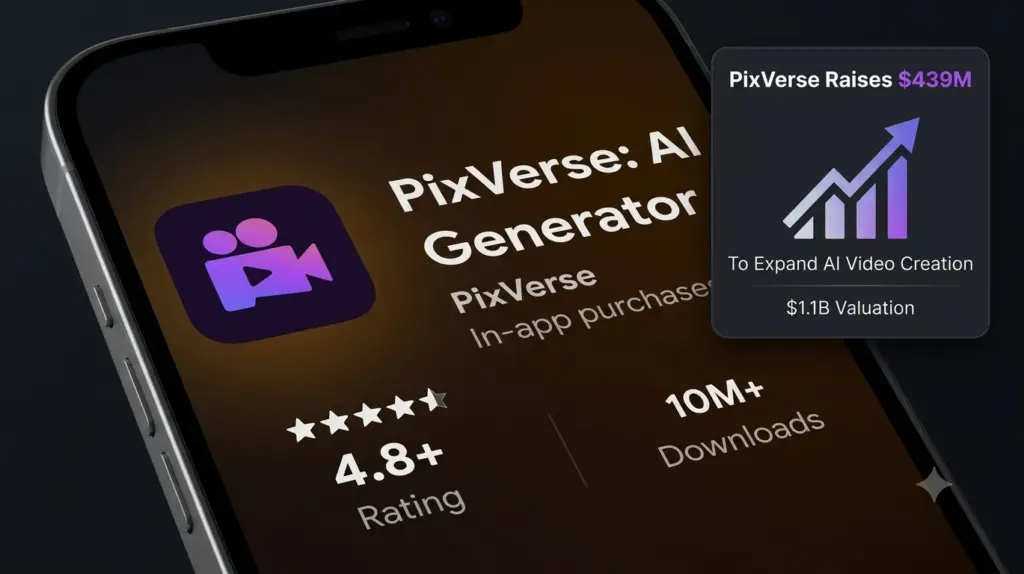 PixVerse Raised $439M Valuation