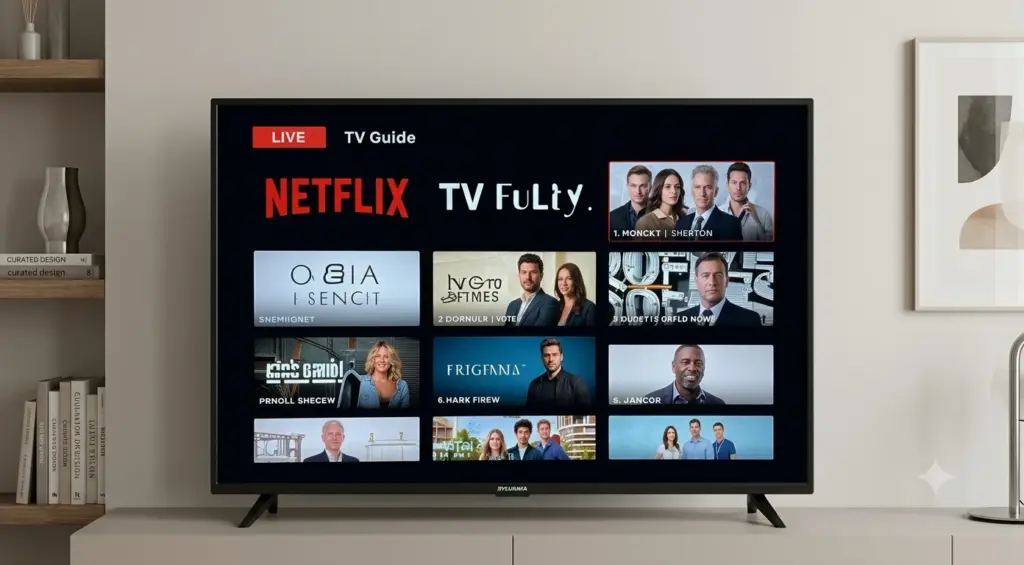 Netflix planning to always on live tv
