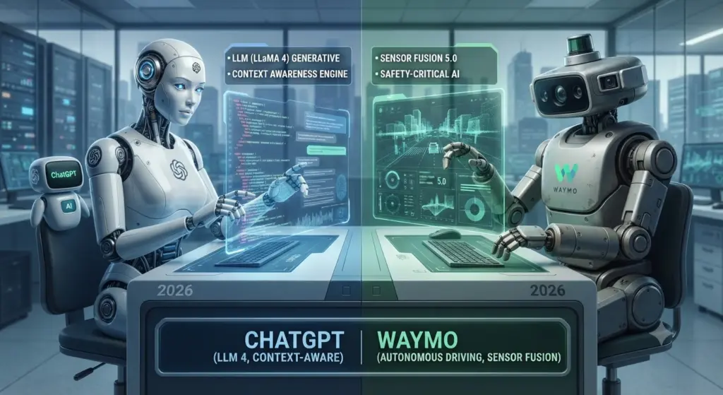 How Does ChatGPT Differ from Waymo AI