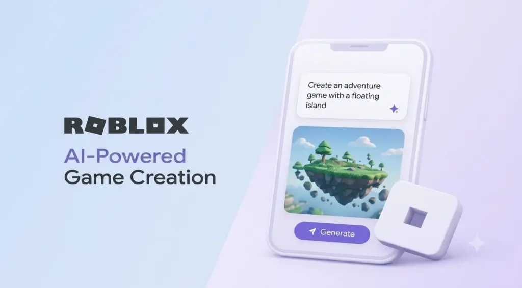 Roblox Launches AI-Powered Game Creation Feature