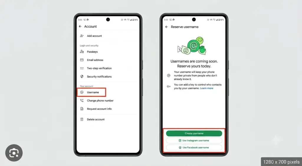 How to Reserve and Change WhatsApp Username